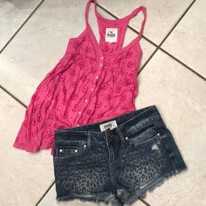 Tank top and shorts